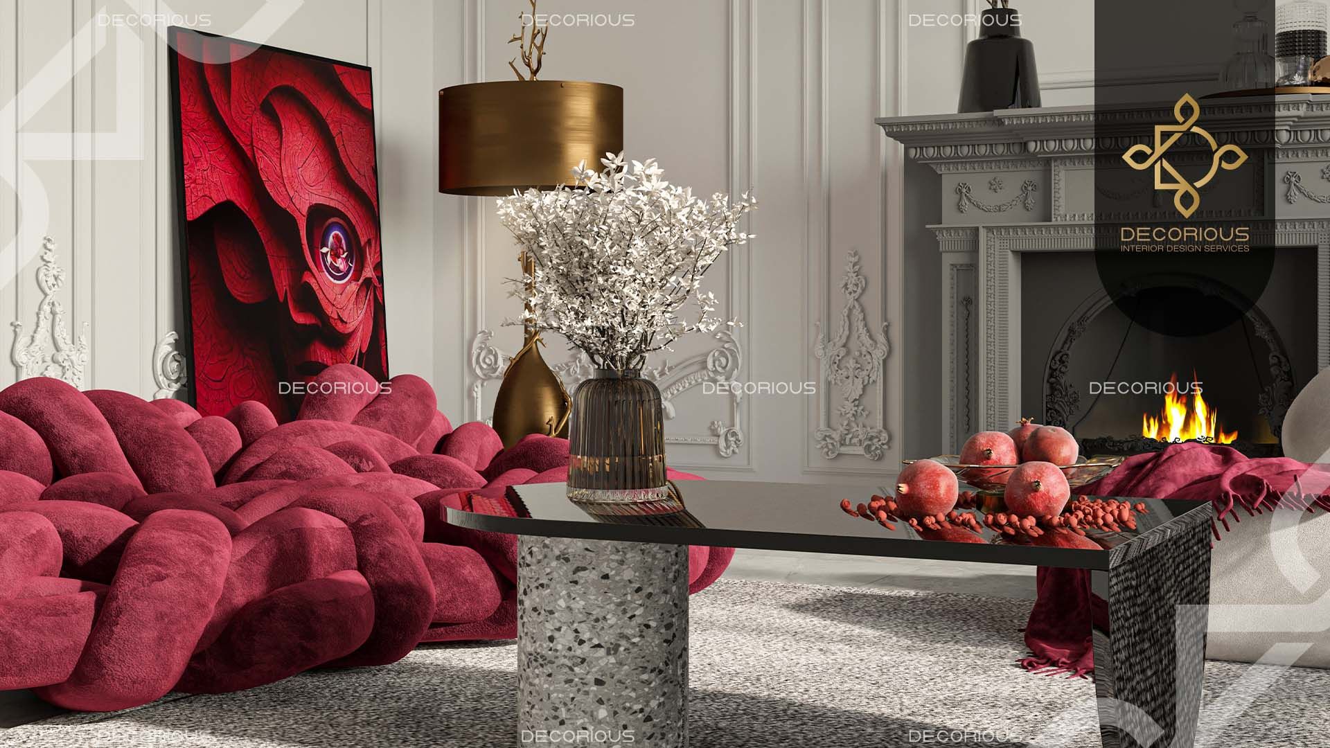 Viva Magenta, Pantone Color of 2023 for Interior Design