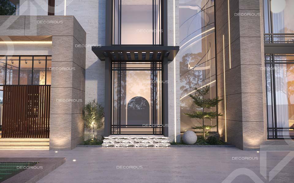 Villa Exterior Design Work