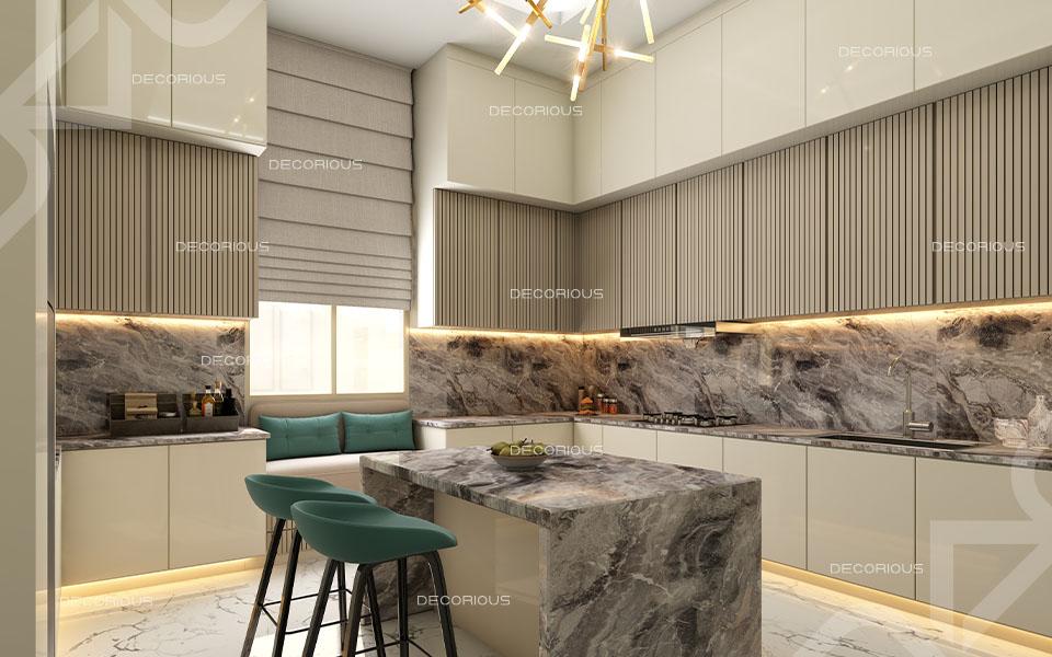 Interior Design Work for Kitchen