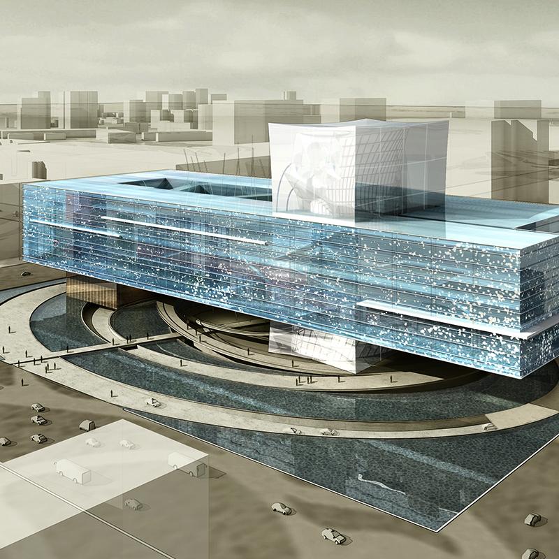 We Design Educational Building w.r.t the Remote Future Needs